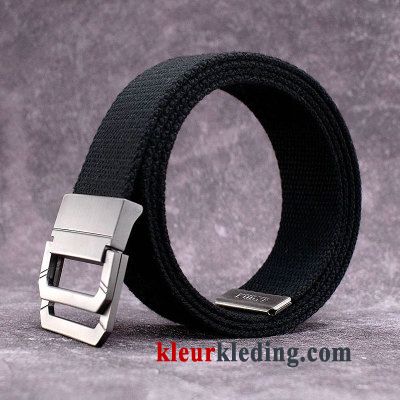 Outdoor Riem Verlengen Student Tiener Heren Canvas Mode