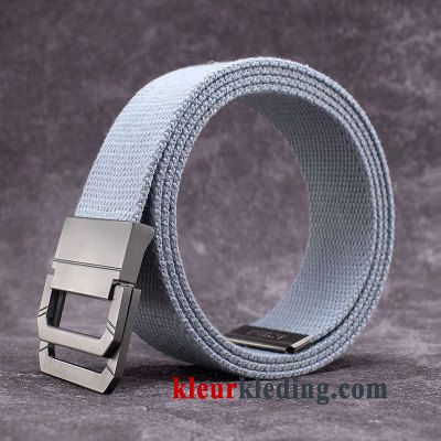 Outdoor Riem Verlengen Student Tiener Heren Canvas Mode