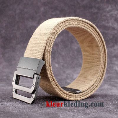 Outdoor Riem Verlengen Student Tiener Heren Canvas Mode