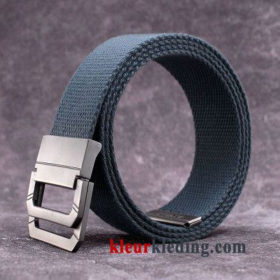 Outdoor Riem Verlengen Student Tiener Heren Canvas Mode