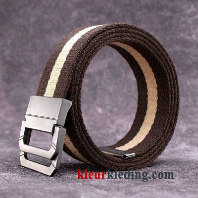 Outdoor Riem Verlengen Student Tiener Heren Canvas Mode