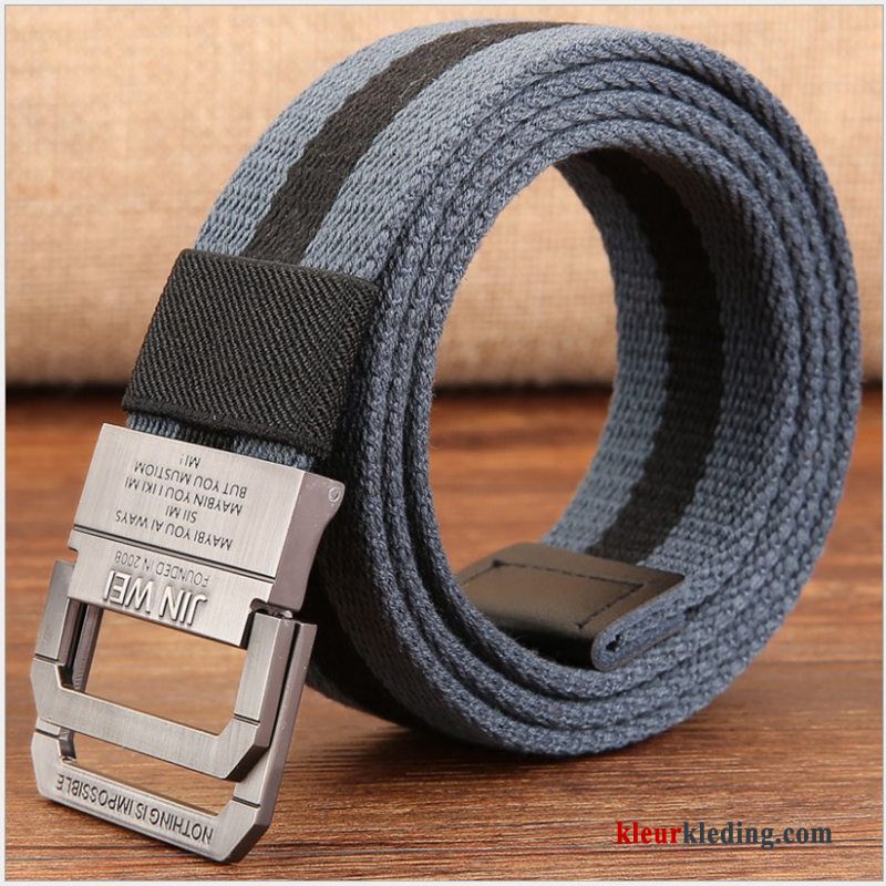 Outdoor Riem Verlengen Student Tiener Heren Canvas Mode