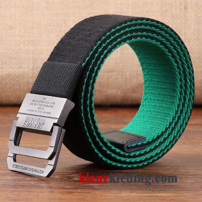 Outdoor Riem Verlengen Student Tiener Heren Canvas Mode