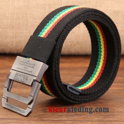 Outdoor Riem Verlengen Student Tiener Heren Canvas Mode