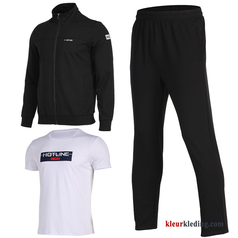 Pak Mannelijk Specialiteit Sport Geschiktheid Sportkleding Casual Running Kleding Heren