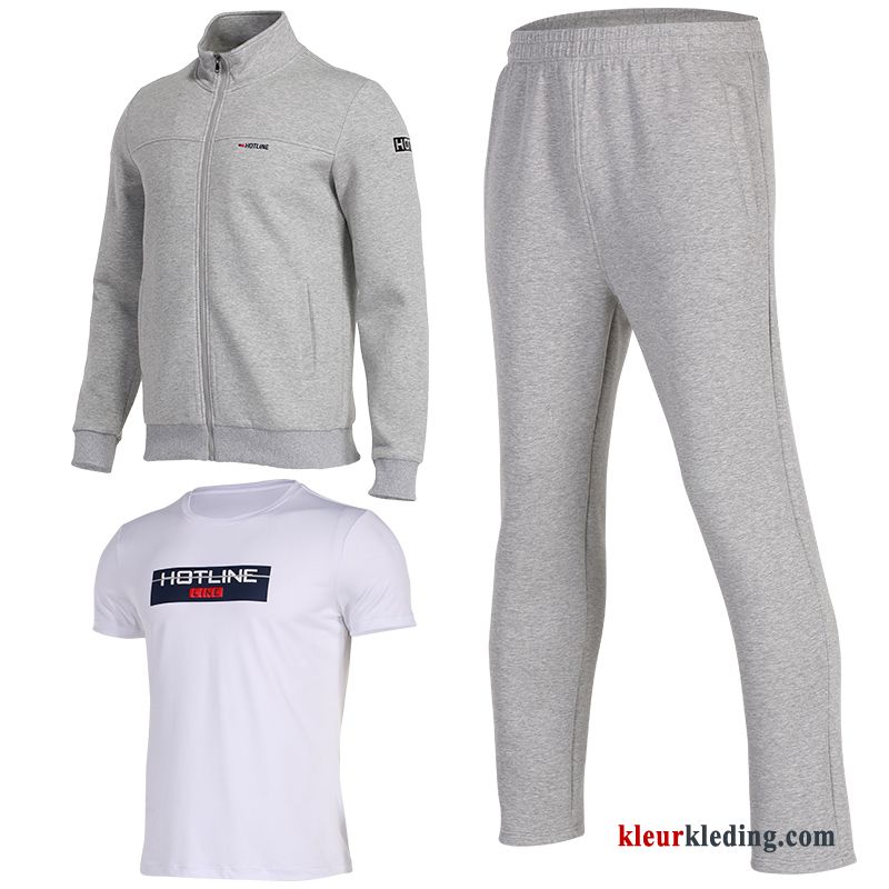 Pak Mannelijk Specialiteit Sport Geschiktheid Sportkleding Casual Running Kleding Heren