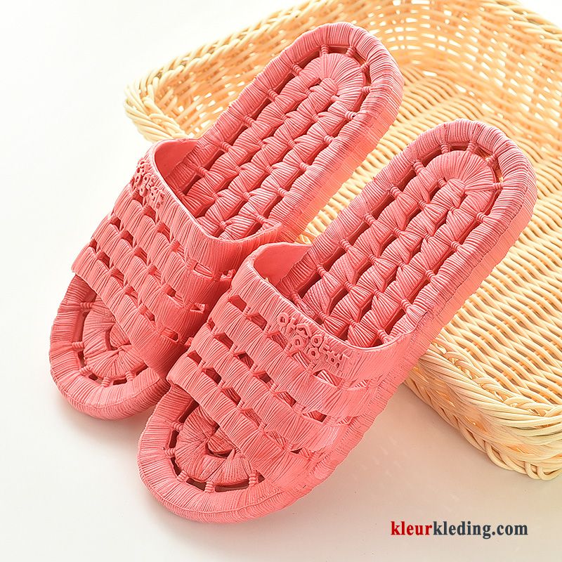 Pantoffels Mannen Lovers Badkamer Vrouwen Slippers Kleur Antislip Binnen Dames