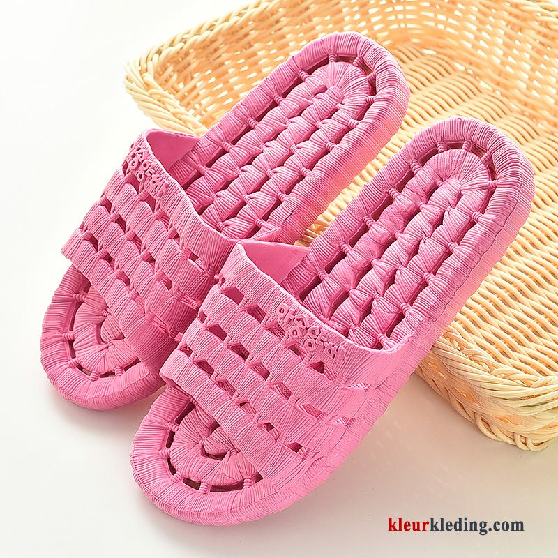 Pantoffels Mannen Lovers Badkamer Vrouwen Slippers Kleur Antislip Binnen Dames