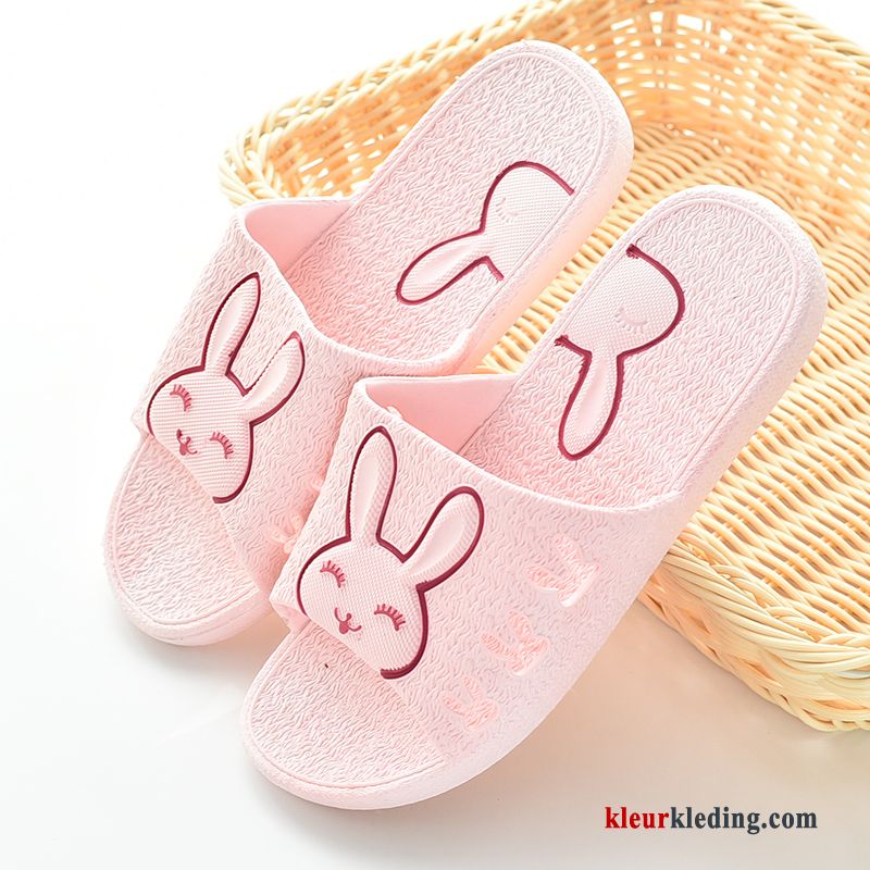 Pantoffels Mannen Lovers Badkamer Vrouwen Slippers Kleur Antislip Binnen Dames