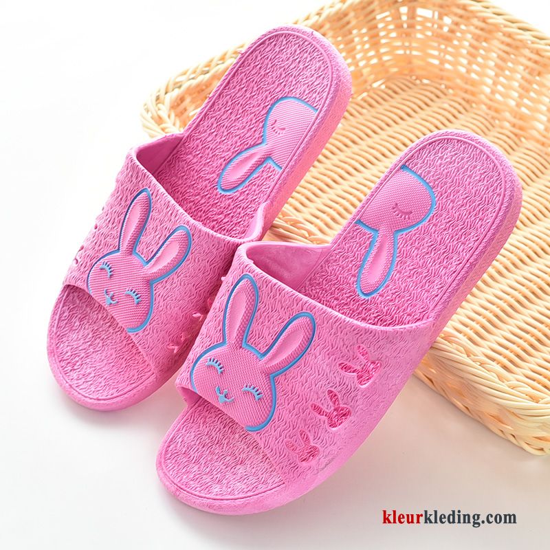 Pantoffels Mannen Lovers Badkamer Vrouwen Slippers Kleur Antislip Binnen Dames