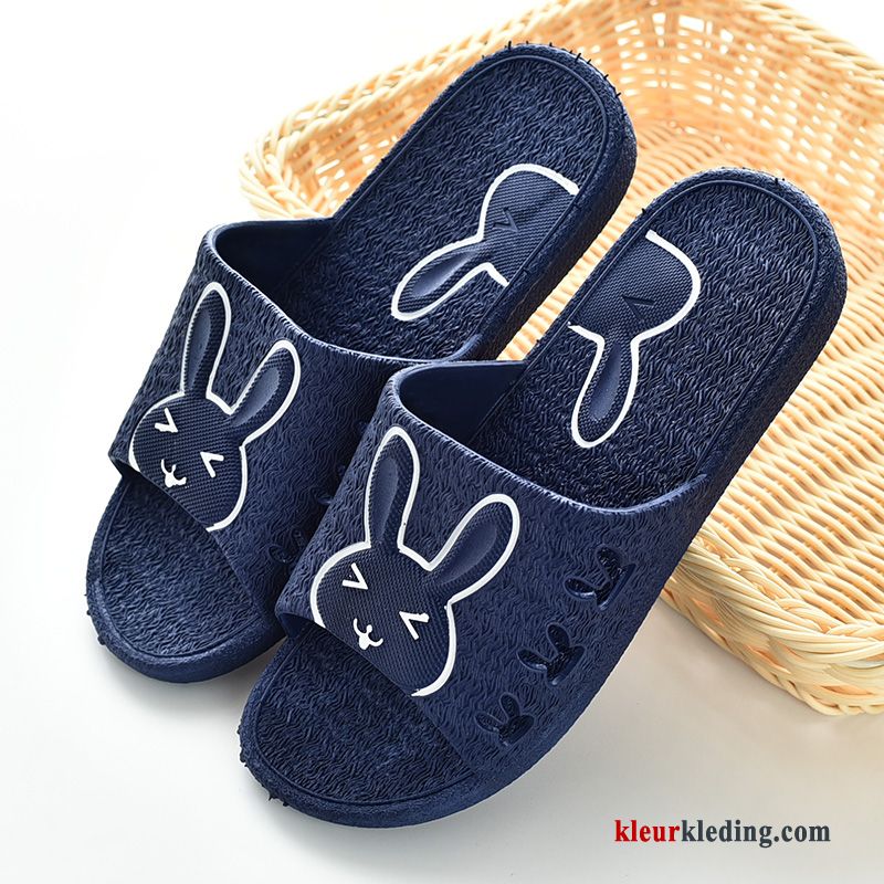 Pantoffels Mannen Lovers Badkamer Vrouwen Slippers Kleur Antislip Binnen Dames