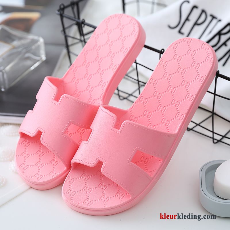 Pantoffels Slippers Lovers Vrouw Zomer Kleur Mooie Binnen Vrouwen Dames