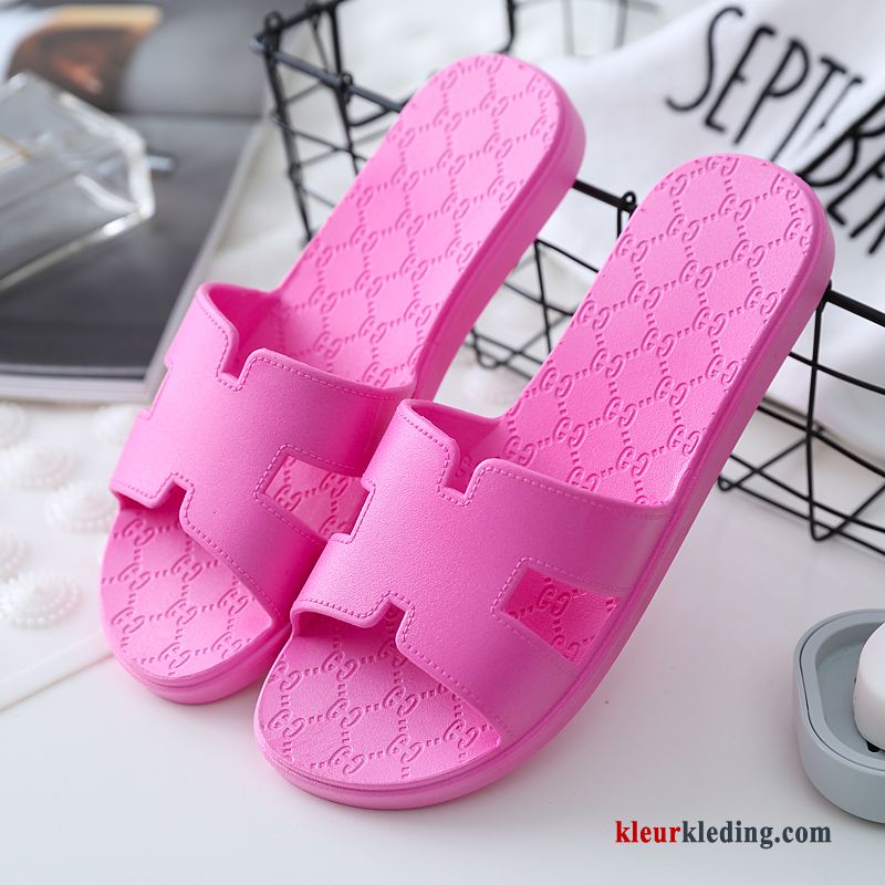 Pantoffels Slippers Lovers Vrouw Zomer Kleur Mooie Binnen Vrouwen Dames