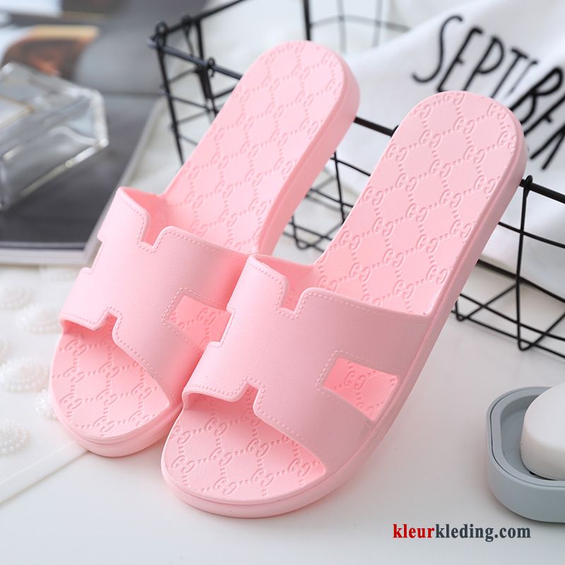 Pantoffels Slippers Lovers Vrouw Zomer Kleur Mooie Binnen Vrouwen Dames