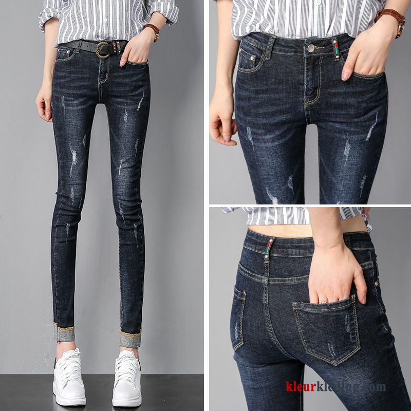 Potlood Broek Zomer Mini Trend Spijkerbroek Jeans Dunne Skinny 2018 Dames