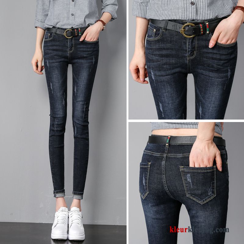 Potlood Broek Zomer Mini Trend Spijkerbroek Jeans Dunne Skinny 2018 Dames