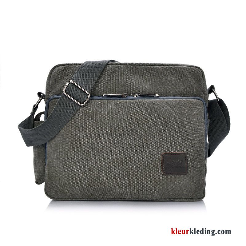 Praktisch Tas Casual Messenger Tas Heren Schoudertas Nieuw Groen