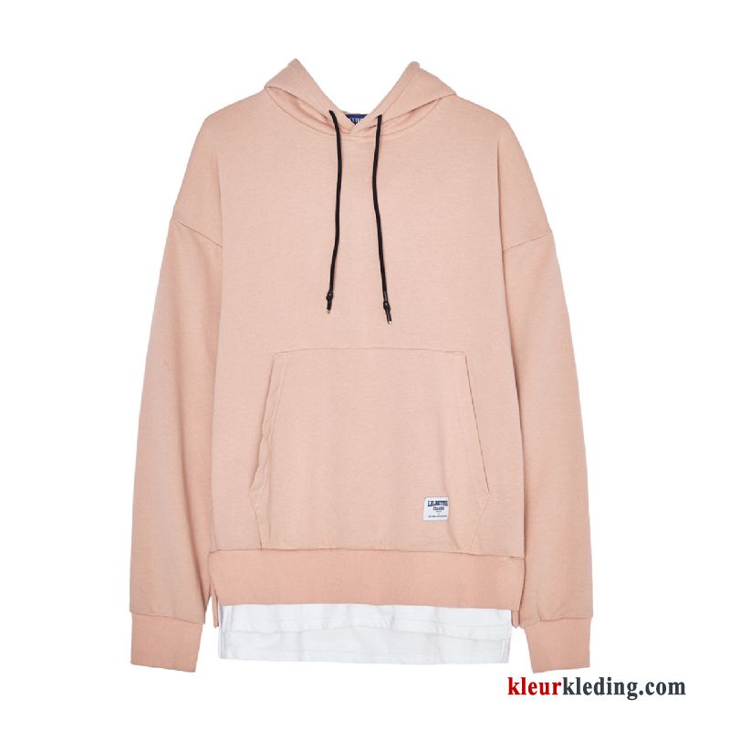 Pullover Roze Trend Mannelijk Hoodie Hip-hop Heren Jas