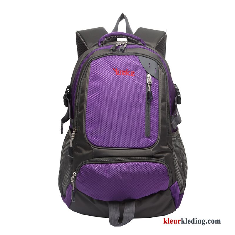 Rugzak De Middelbare School Tas Reizen Heren Schooltas Student Casual Gemiddelde Geel