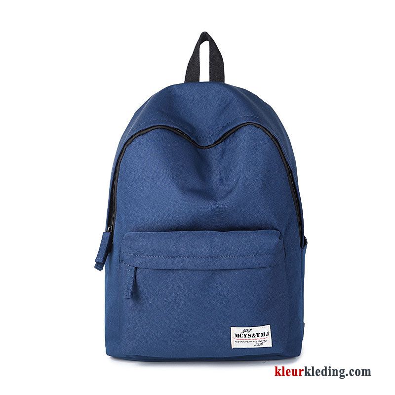 Rugzak Trend Schooltas Hout Mode Nieuwe Reizen Dames Heren Rood