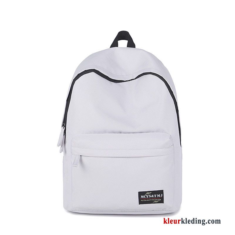 Rugzak Trend Schooltas Hout Mode Nieuwe Reizen Dames Heren Rood