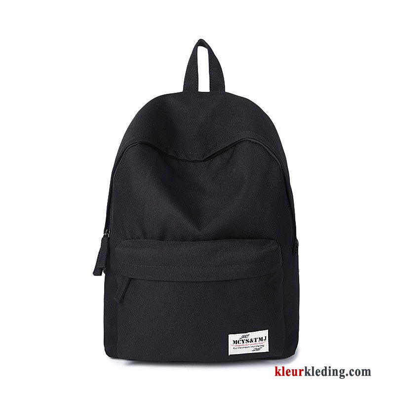 Rugzak Trend Schooltas Hout Mode Nieuwe Reizen Dames Heren Rood