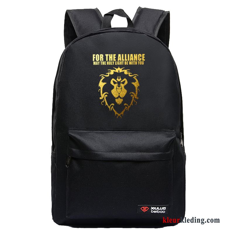 Schooltas Dames Rugzak Heren Student Wit