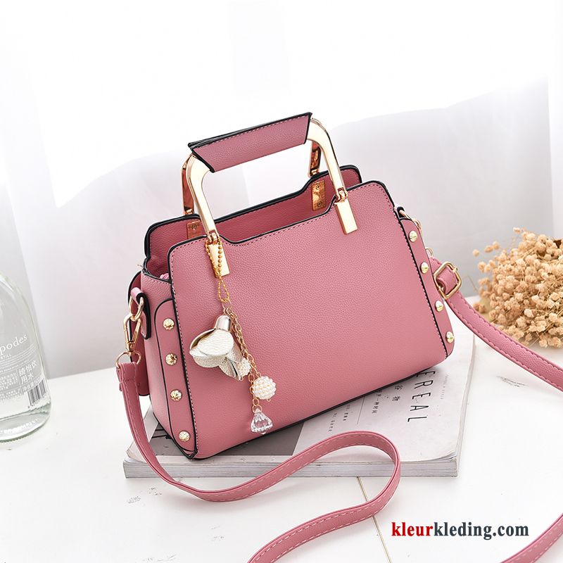 Schoudertas Alle Wedstrijden Tas Winter Trend Mode Messenger Tas Handtas Dames Rood