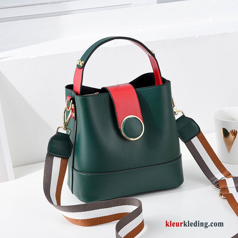 Schoudertas Eenvoudig Nieuw Messenger Tas Groen Trend Mode Dames 2019