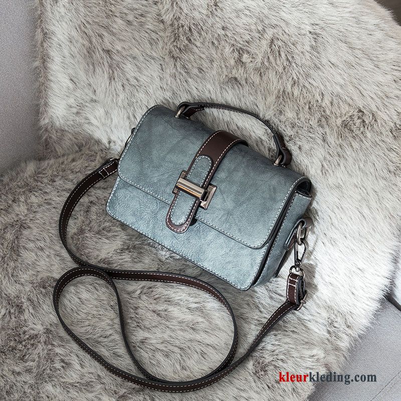 Schoudertas Mode Vintage Mini Tas Dames Alle Wedstrijden Casual Nieuw Bruine