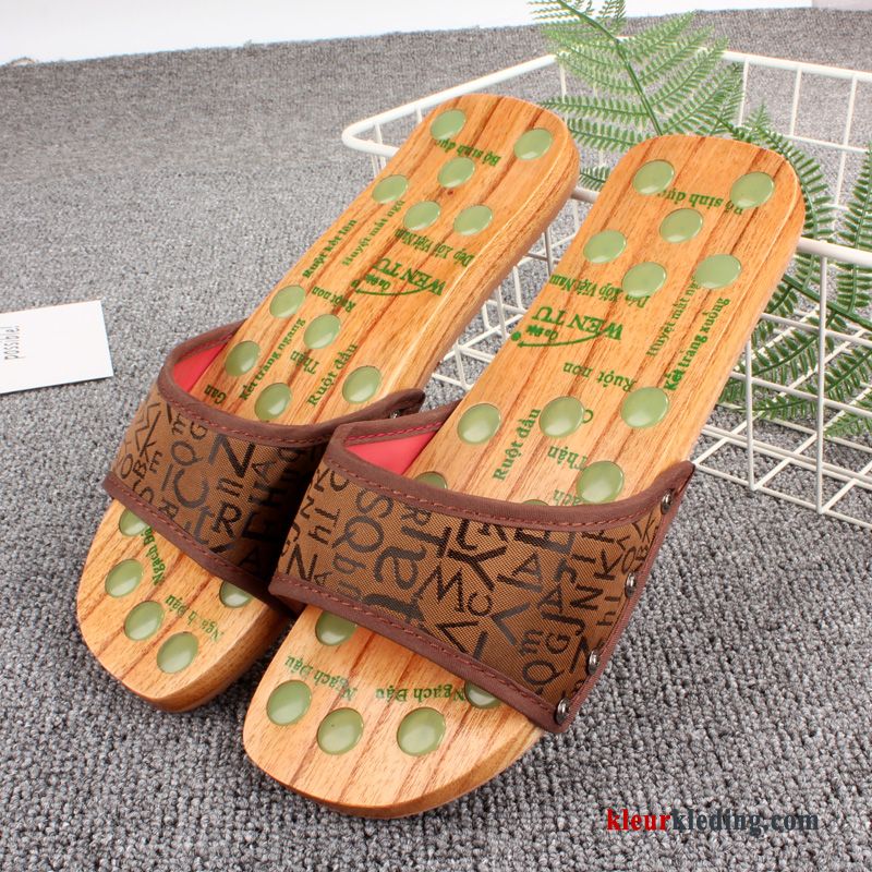 Slipper Casual Trend Massage Vrouwen Skateboard Schoenen Pantoffels Zomer Mannen Heren