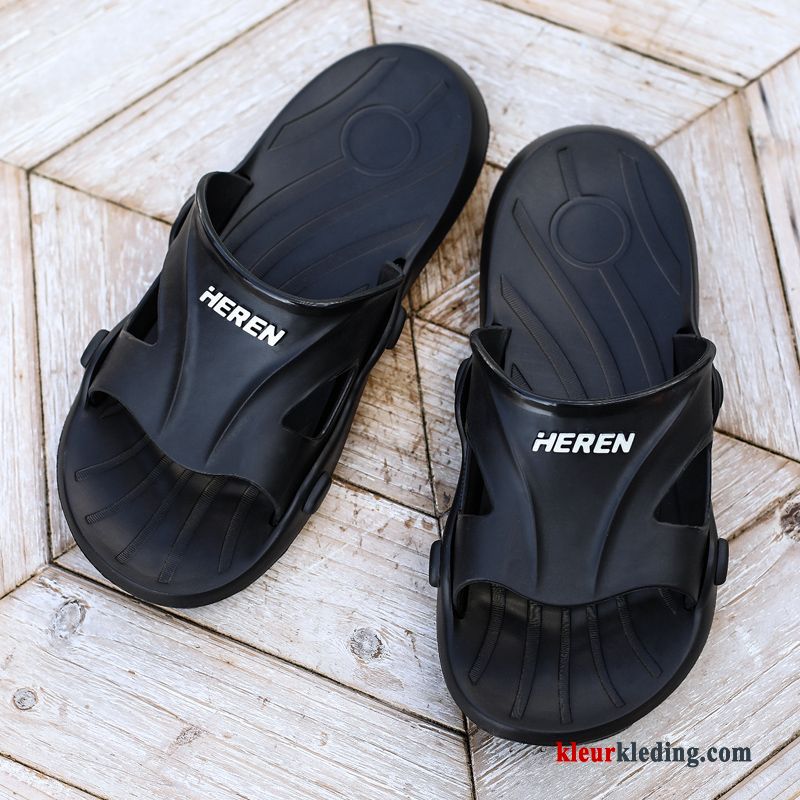 Slipper Mannen Outdoor Grote Maten Trend Zomer Antislip Binnen Bovenkleding Heren