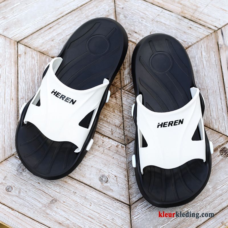 Slipper Mannen Outdoor Grote Maten Trend Zomer Antislip Binnen Bovenkleding Heren