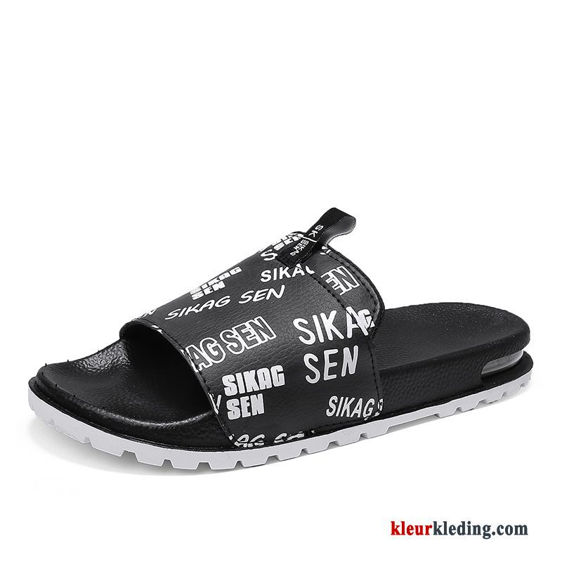 Slipper Persoonlijk Antislip Zomer Trend Outdoor Pantoffels Bovenkleding Sandaal Heren Wit