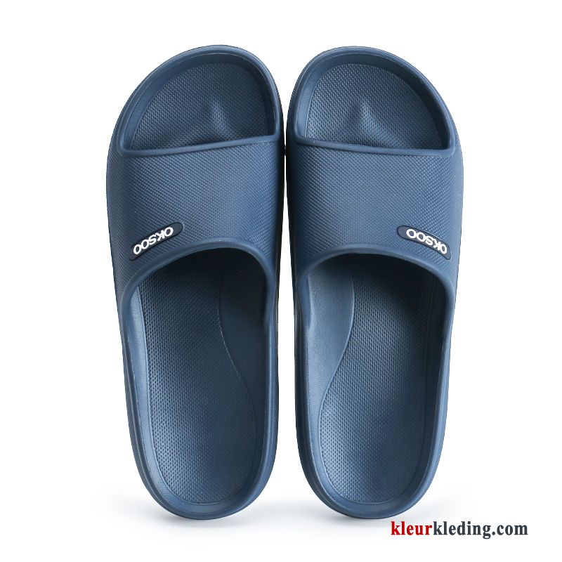 Slippers Mannen Lovers Zomer Binnen Badkamer Vrouwen Antislip Heren Grijs