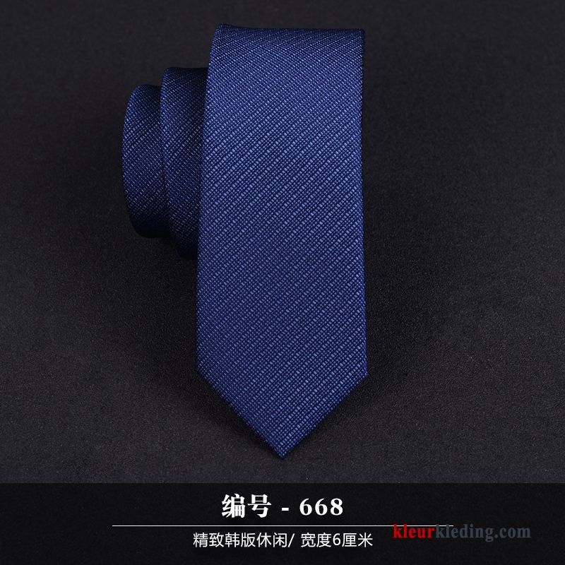 Smal Bruidegom Huwelijk Heren Stropdas Keperbinding Business Casual Blauw Zwart Zilver