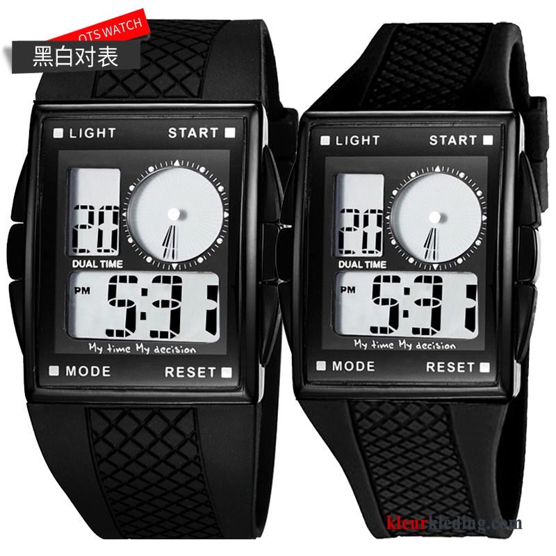 Sport Persoonlijkheid Waterdicht Horloge Kind Student Trend Gemiddelde Heren Blauw