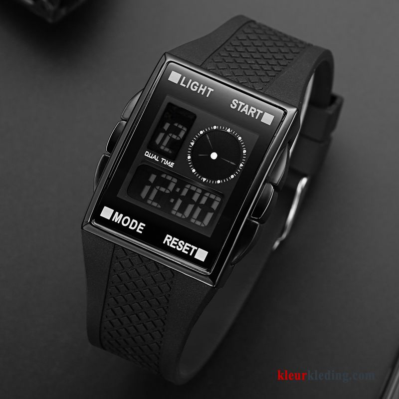 Sport Persoonlijkheid Waterdicht Horloge Kind Student Trend Gemiddelde Heren Blauw