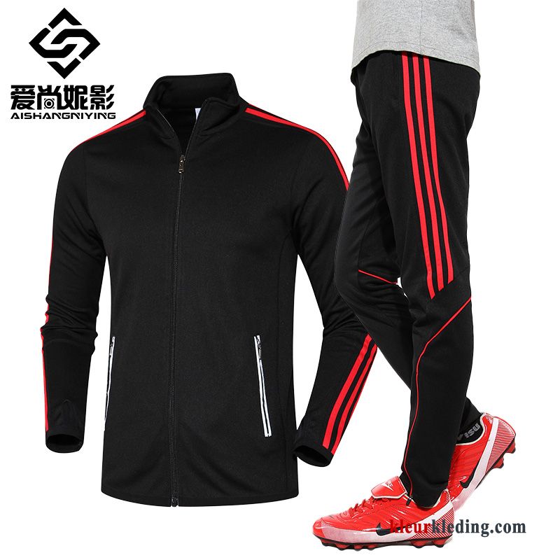 Sportkleding Lovers Running Kleding Casual Herfst Geschiktheid Zwart Voorjaar Opleiding Heren