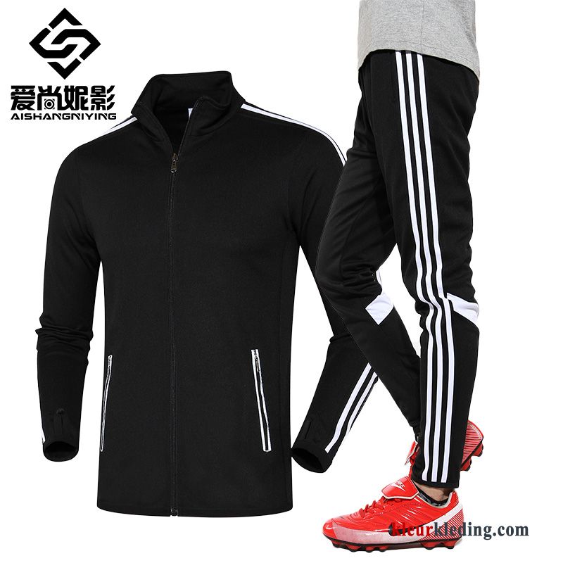 Sportkleding Lovers Running Kleding Casual Herfst Geschiktheid Zwart Voorjaar Opleiding Heren