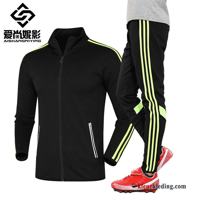 Sportkleding Lovers Running Kleding Casual Herfst Geschiktheid Zwart Voorjaar Opleiding Heren