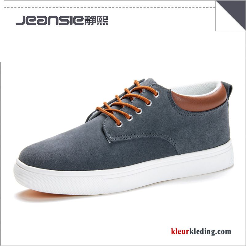 Sportschoenen Skateboard Schoenen Sport Sleehak Trend 2018 Alle Wedstrijden Mannen Casual Heren Blauw