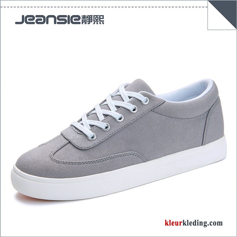 Sportschoenen Trend Schoenen Skateboard Schoenen Textiel Alle Wedstrijden Casual Sport Mannen Heren Grijs