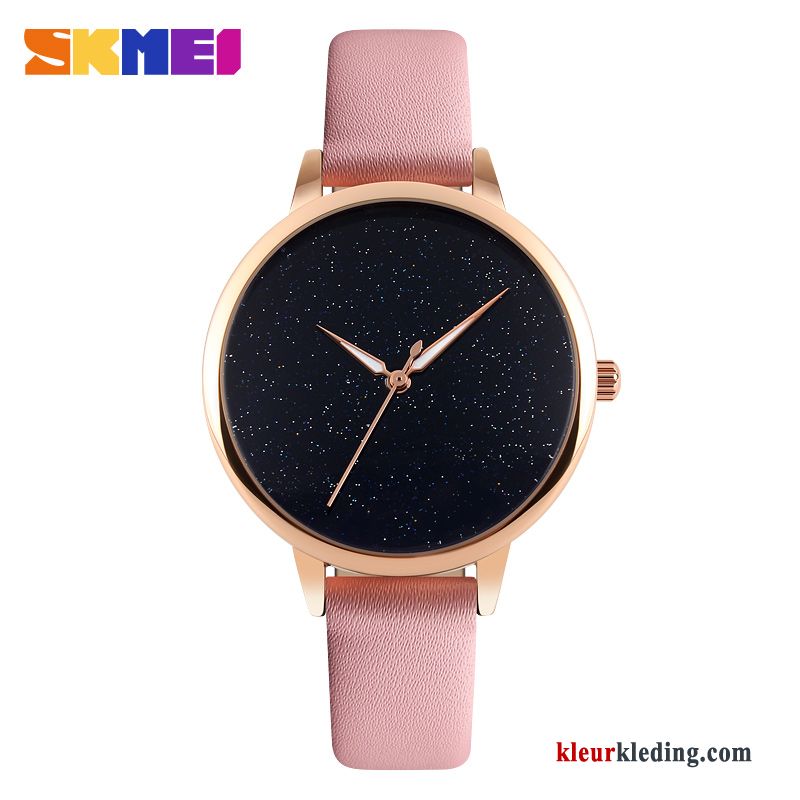 Student Horloge Dames Eenvoudig Mini Elegante Persoonlijkheid Waterdicht Wit