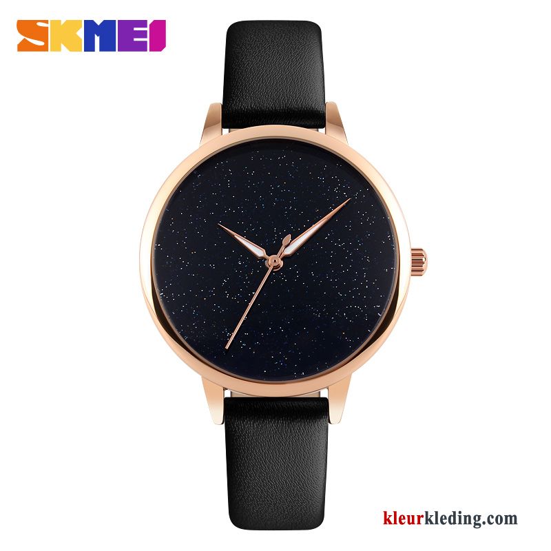 Student Horloge Dames Eenvoudig Mini Elegante Persoonlijkheid Waterdicht Wit