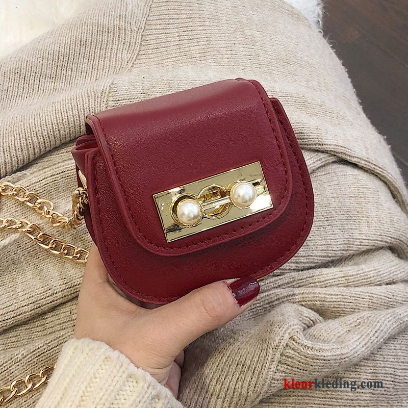 Tas Mini Ketting 2019 Schoudertas Super Messenger Tas Dames Rood