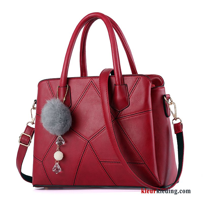 Tas Schoudertas Mode Dames Nieuw Huwelijk Handtas Trend Rood