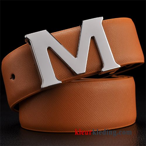 Trend Riem Lovers Kleur Business Heren Dames Casual Wit