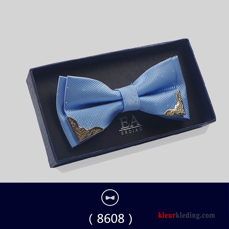 Vlinderdas Beste Mannen Brits Huwelijk Bruidegom Dames Heren High End Rood Blauw Zwart