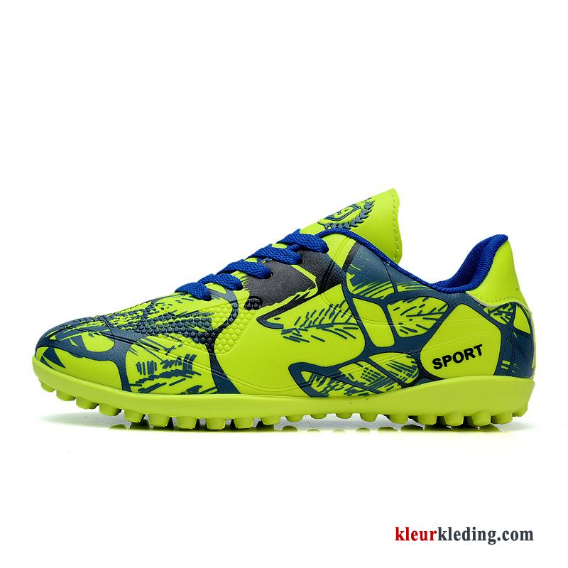 Voetbalschoenen Antislip Kind Student Vrouwen Fluo Mannen Tiener Leer Heren Groen